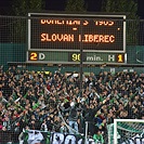 Dění na tribunách: Bohemians - Liberec