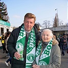 Bohemians - Plzeň 5:2, dění na tribunách