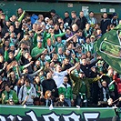 Bohemians - Plzeň 5:2, dění na tribunách