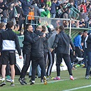 Bohemians - Plzeň 5:2, dění na tribunách