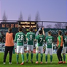 Bohemians - Plzeň 5:2, dění na tribunách