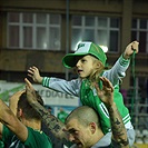 Bohemians - Plzeň 5:2, dění na tribunách