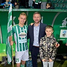 Bohemians - Plzeň 5:2, dění na tribunách