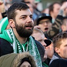 Dění na tribunách: Bohemians - Plzeň