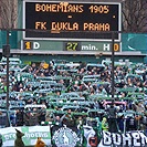 Dění na tribunách: Bohemians - Dukla