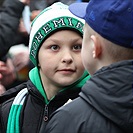 Dění na tribunách: Bohemians - Dukla