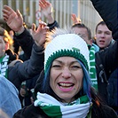 Dění na tribunách: Slavia - Bohemians