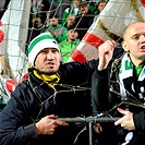 Dění na tribunách: Bohemians - Králův Dvůr