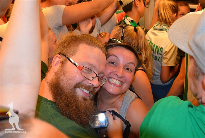 DĚNÍ NA TRIBUNÁCH: Sparta - Bohemians