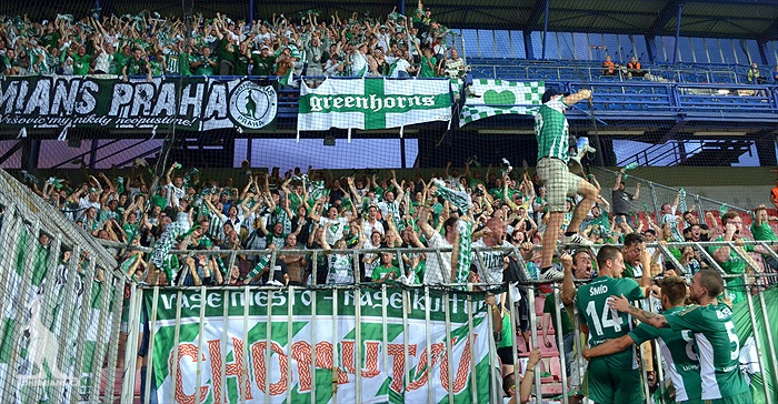 DĚNÍ NA TRIBUNÁCH: Sparta - Bohemians