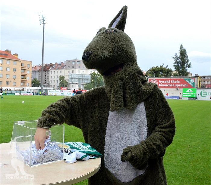 DĚNÍ NA TRIBUNÁCH: Bohemians - Hradec
