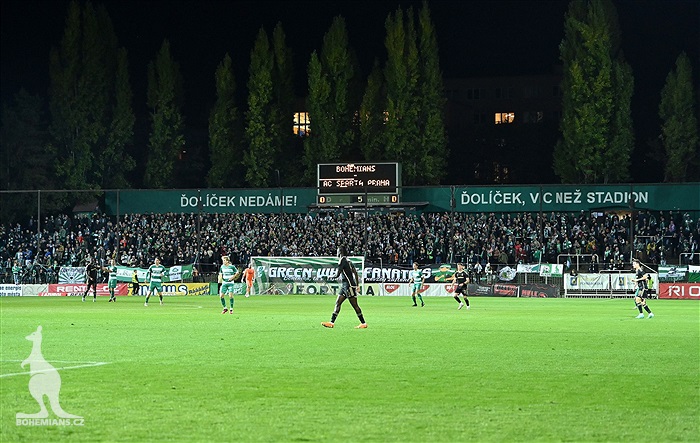 Bohemians - Sparta 1:2 (1:0)