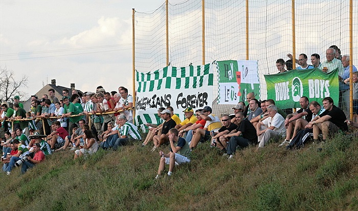 Skupinka fanoušků Bohemians