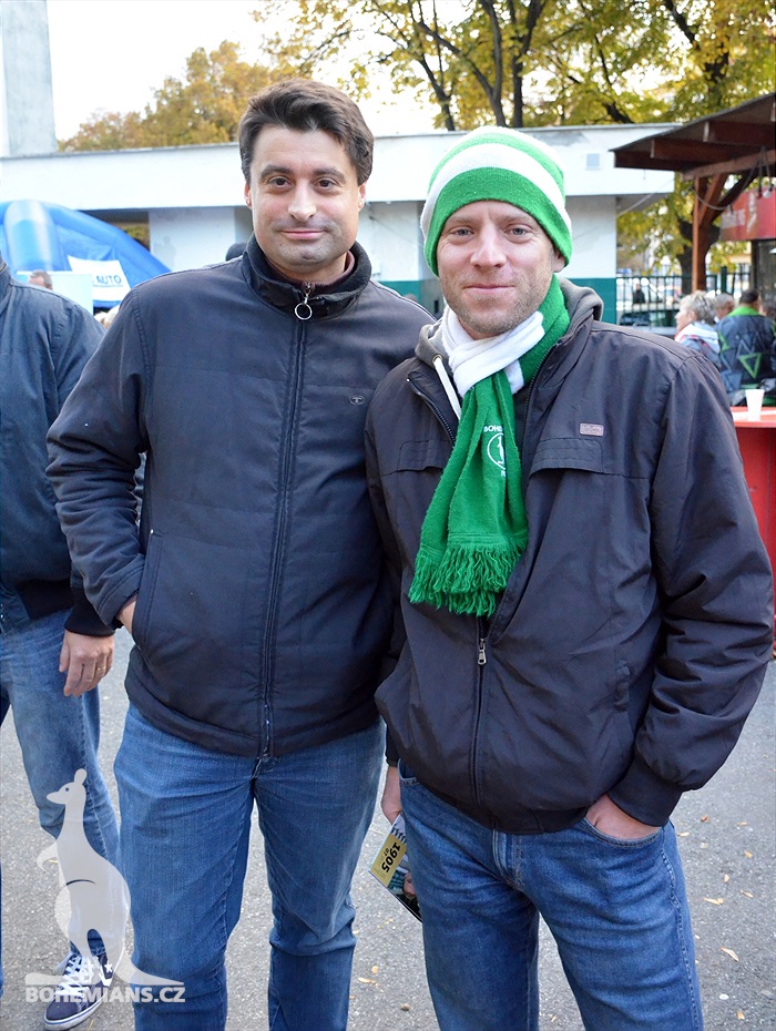 Dění na tribunách: Bohemians - Liberec