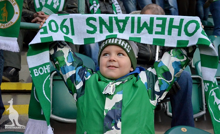 Dění na tribunách: Bohemians - Liberec