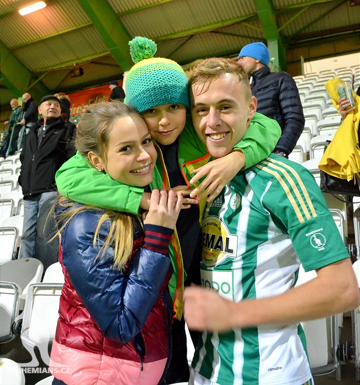 Dění na tribunách: Bohemians - Liberec