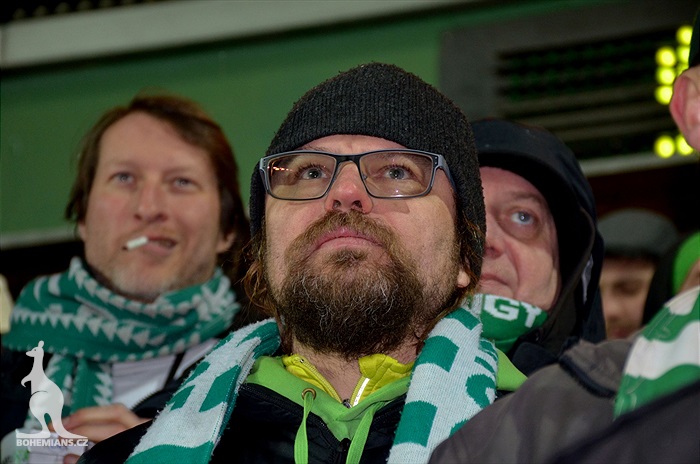 Dění na tribunách: Bohemians - Dukla