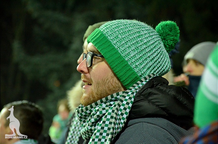 Dění na tribunách: Bohemians - Dukla