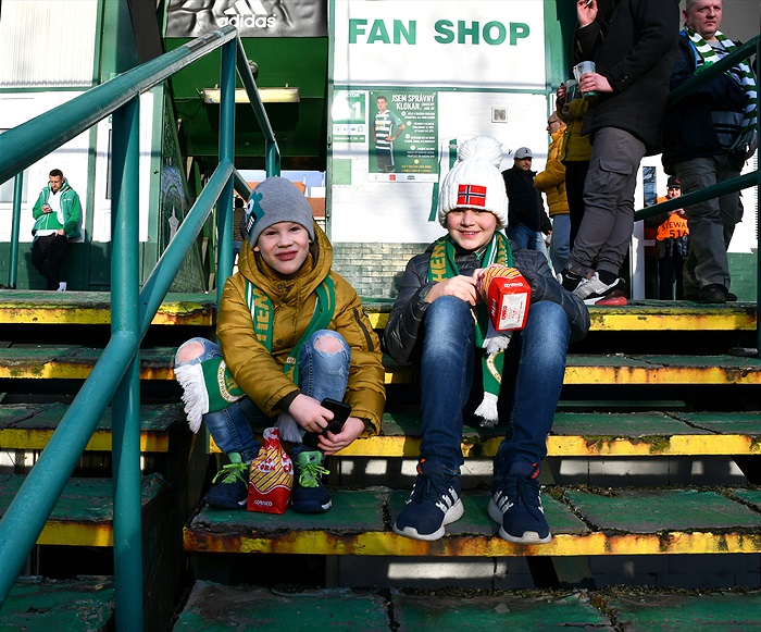 Dění na tribunách: Bohemians - Karviná