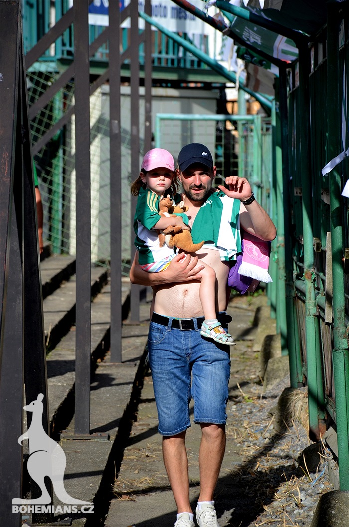 DĚNÍ NA TRIBUNÁCH: Bohemians - Karviná