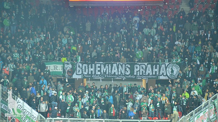 Dění na tribunách: Slavia - Bohemians