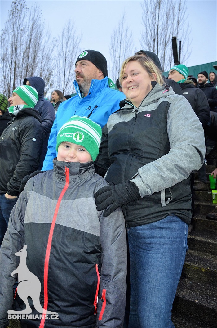 Dění na tribunách, Bohemians - Dukla 0:0