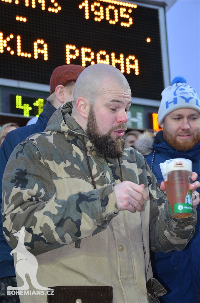Dění na tribunách, Bohemians - Dukla 0:0