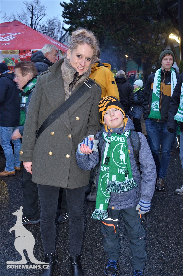 Dění na tribunách, Bohemians - Dukla 0:0