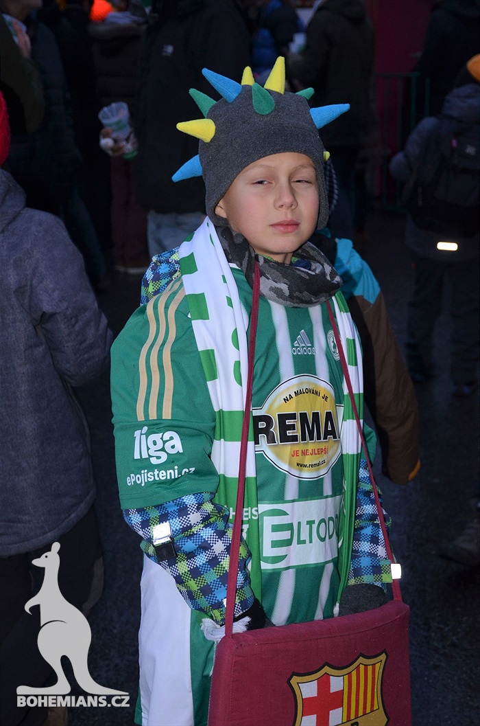 Dění na tribunách, Bohemians - Dukla 0:0