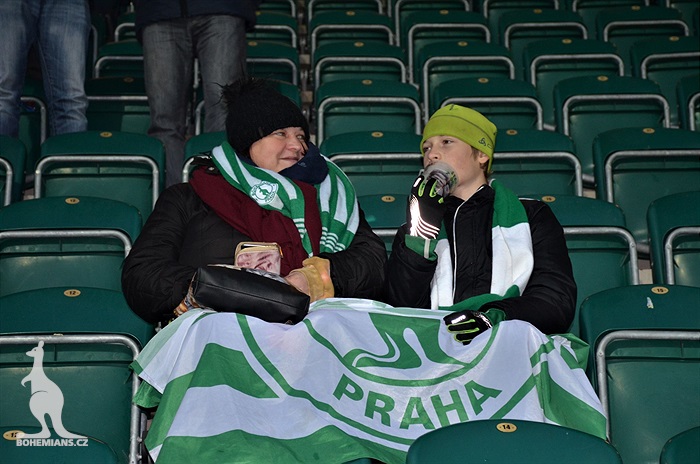 Dění na tribunách, Bohemians - Dukla 0:0