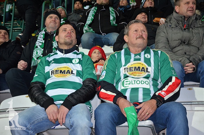 Dění na tribunách, Bohemians - Dukla 0:0