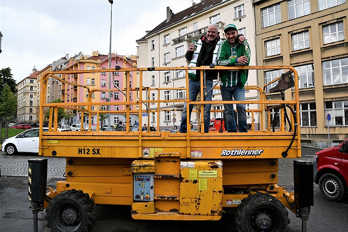 Dění na tribunách: Bohemians - Sparta