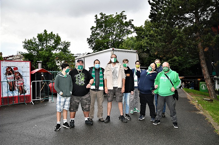 Dění na tribunách: Bohemians - Sparta