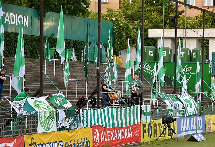 Dění na tribunách: Bohemians - Sparta