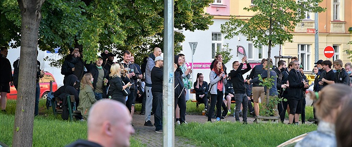 Dění na tribunách: Bohemians - Sparta