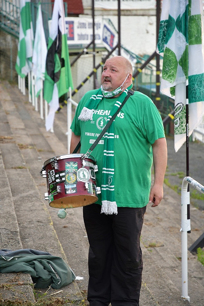 Dění na tribunách: Bohemians - Sparta