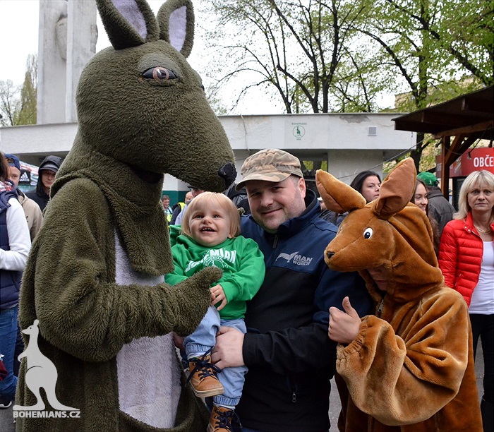 Dění na tribunách: Bohemians - Jihlava