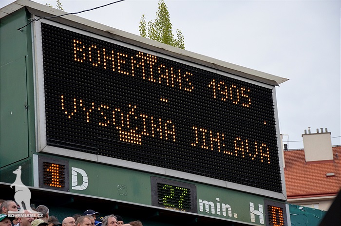 Dění na tribunách: Bohemians - Jihlava