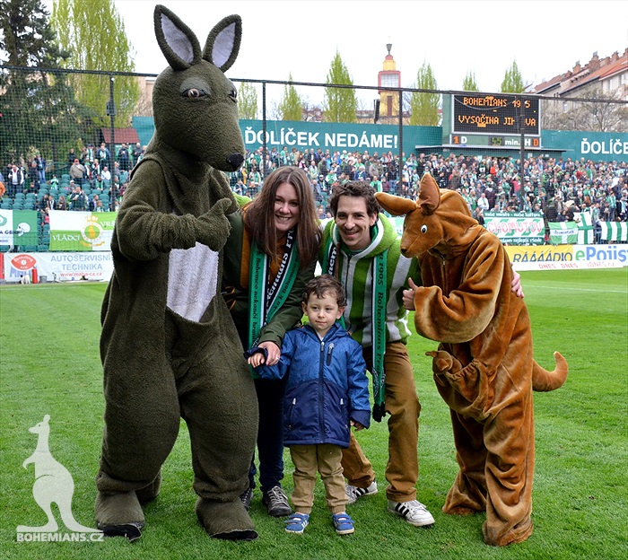 Dění na tribunách: Bohemians - Jihlava
