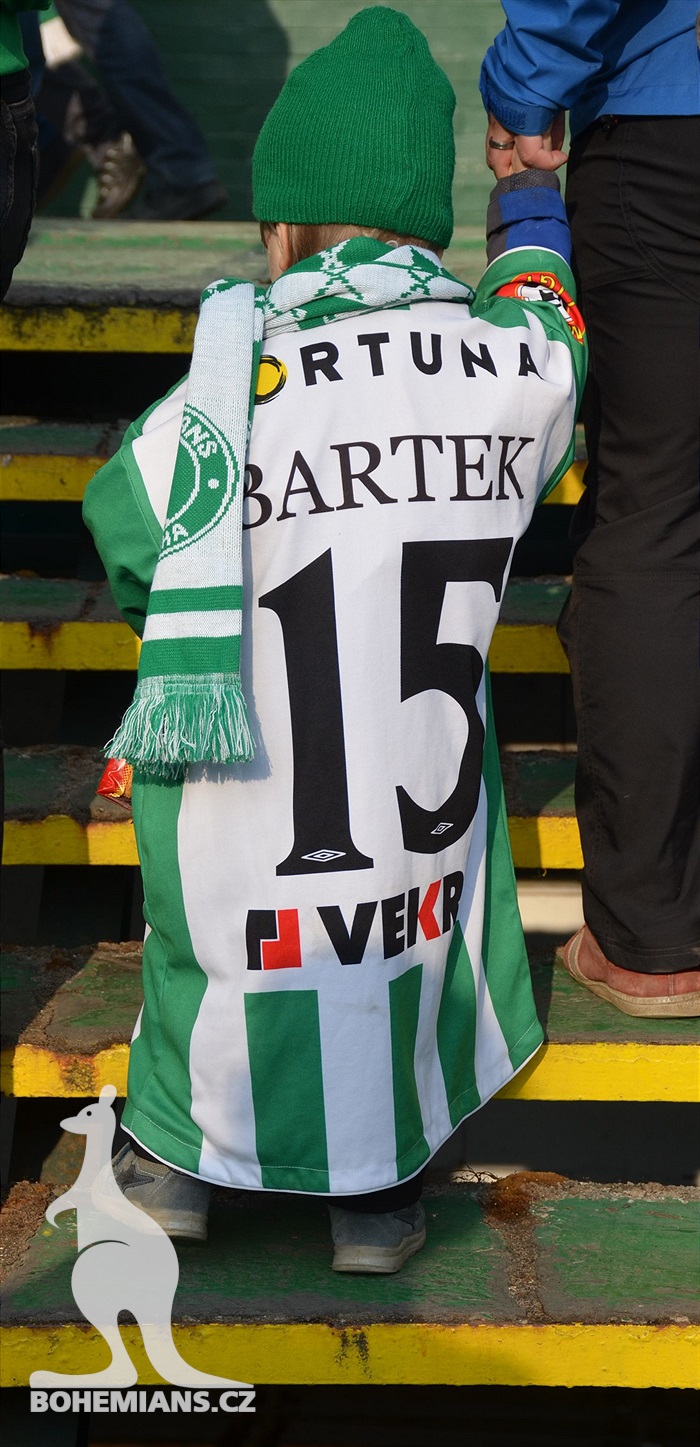 Bohemians - Plzeň 5:2, dění na tribunách