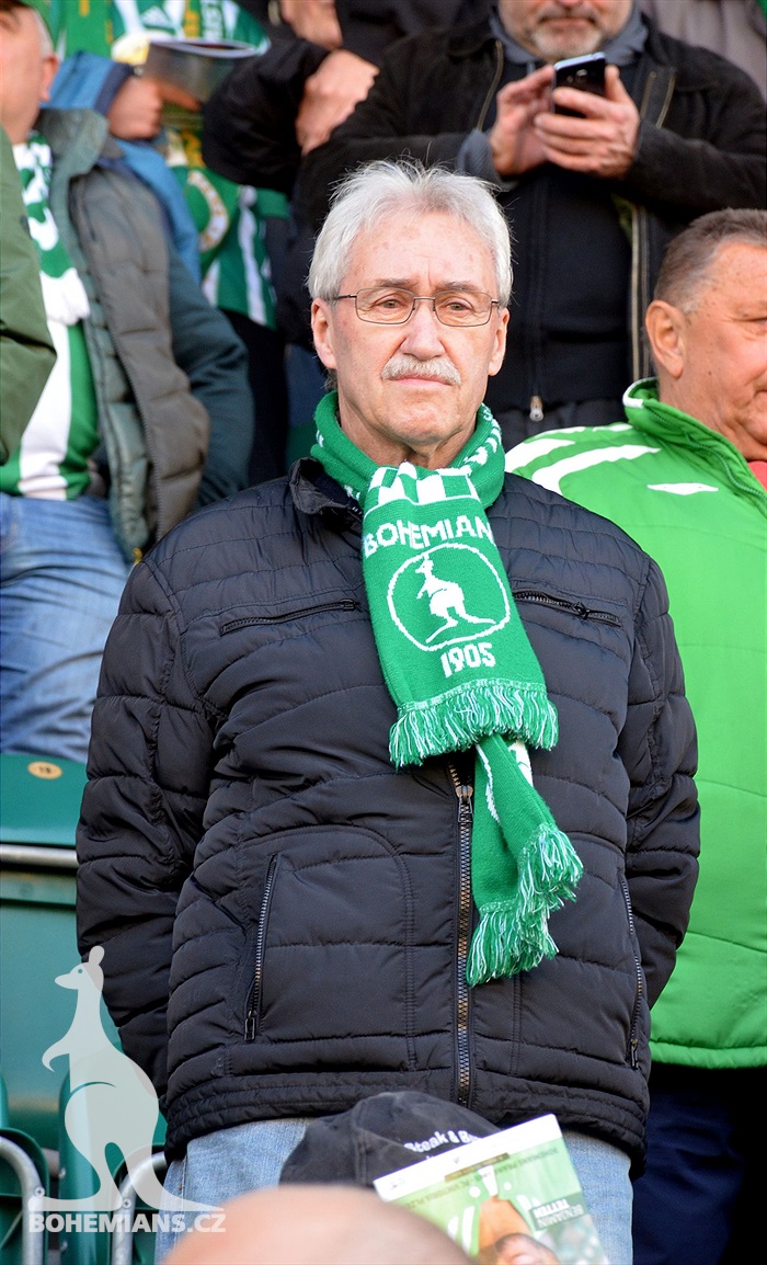 Bohemians - Plzeň 5:2, dění na tribunách