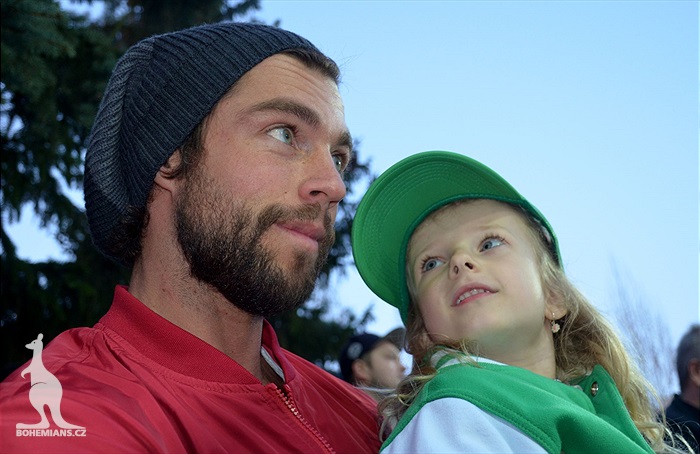 Bohemians - Plzeň 5:2, dění na tribunách
