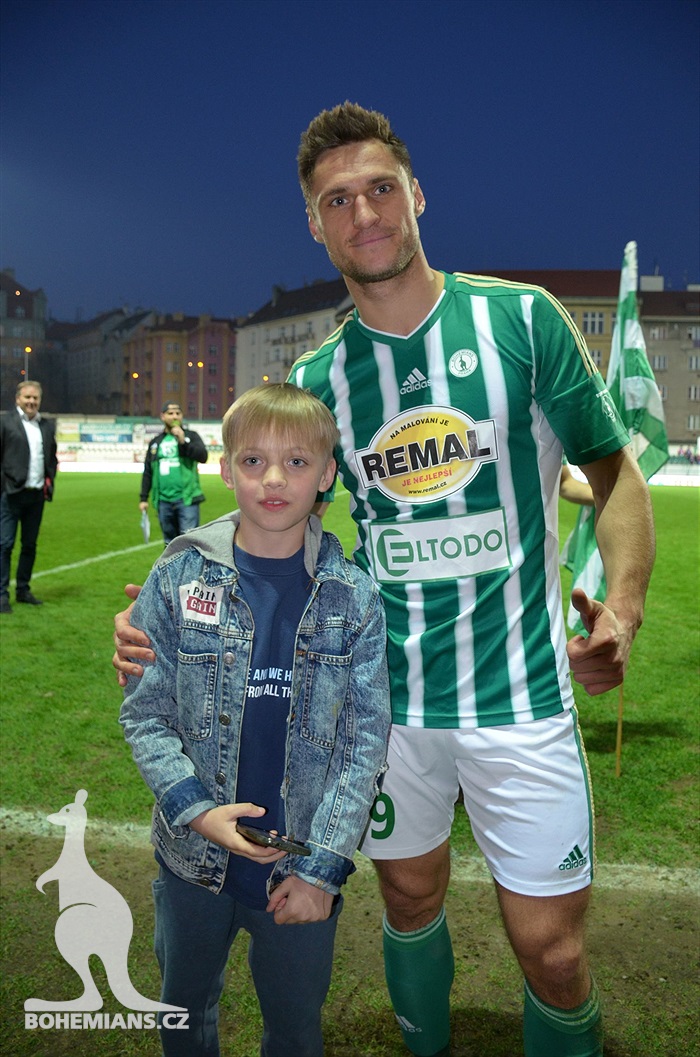Bohemians - Plzeň 5:2, dění na tribunách