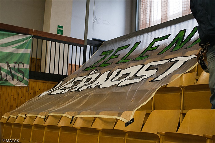 Utkání první ligy ve futsale Mělník  - Bohemians 1905 6:2