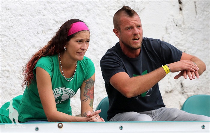 DĚNÍ NA TRIBUNÁCH: Bohemians - Slovácko