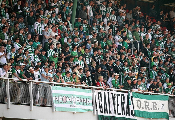 Fanoušci na Strahově.