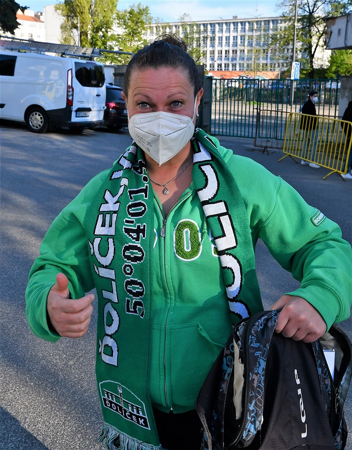 Dění na tribunách: Bohemians - Liberec