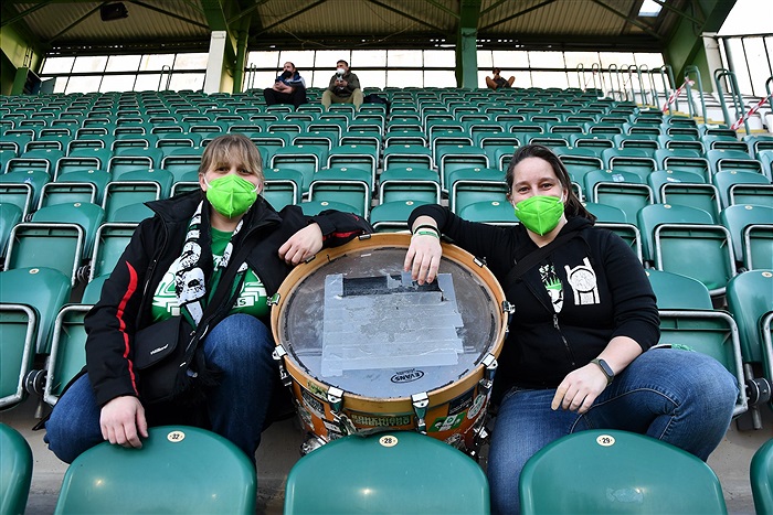 Dění na tribunách: Bohemians - Liberec