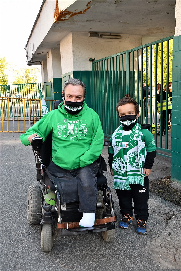 Dění na tribunách: Bohemians - Liberec