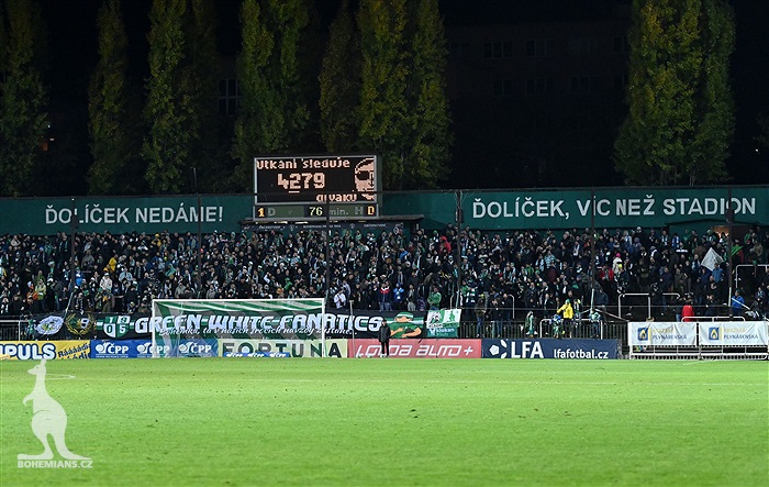 Bohemians - Karviná 1:0 (0:0)